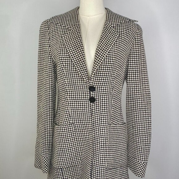 Louis Feraud - Houndstooth Blazer - Picture 4 of 13